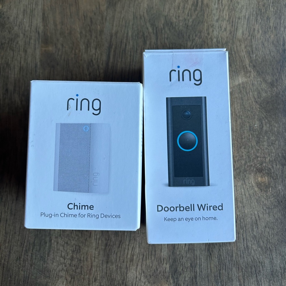 Ring Doorbell and Chime